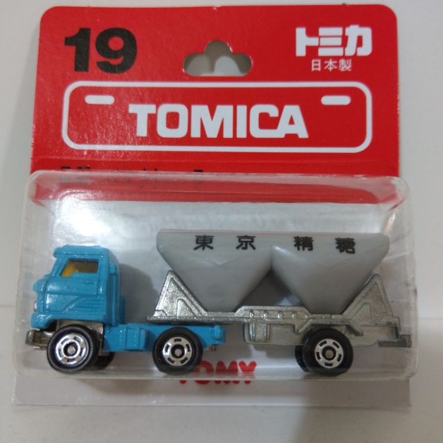 Tomy Tomica 19 聯結車 日本製 弔卡 未開封品