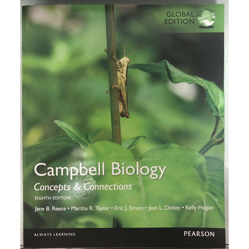 Campbell Biology Concepts &amp; Connections eighth edition 普通生物學