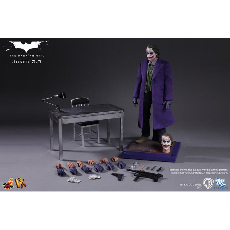 野獸國 Hot Toys – DX11 –【 蝙蝠俠 黑暗騎士 】 小丑 希斯萊傑 JOKER 非 QS010 DX33