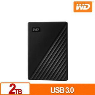 WD My Passport 2TB 2.5吋行動硬碟 (4色)