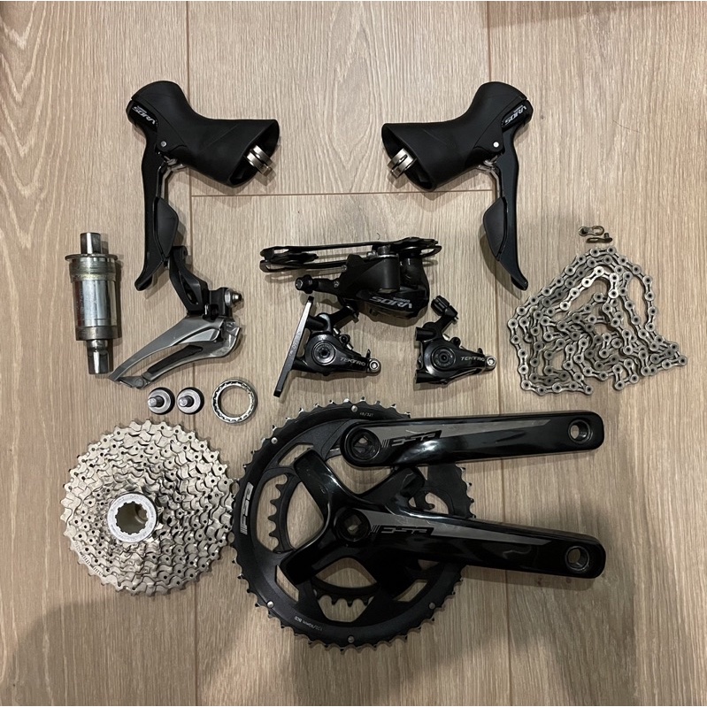 Shimano Sora 9速公路車全套（二手）