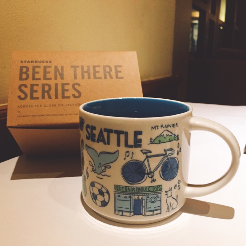 STARBUCKS SEATTLE 創始店購回 星巴克西雅圖城市杯YOU ARE HERE COLLECTION