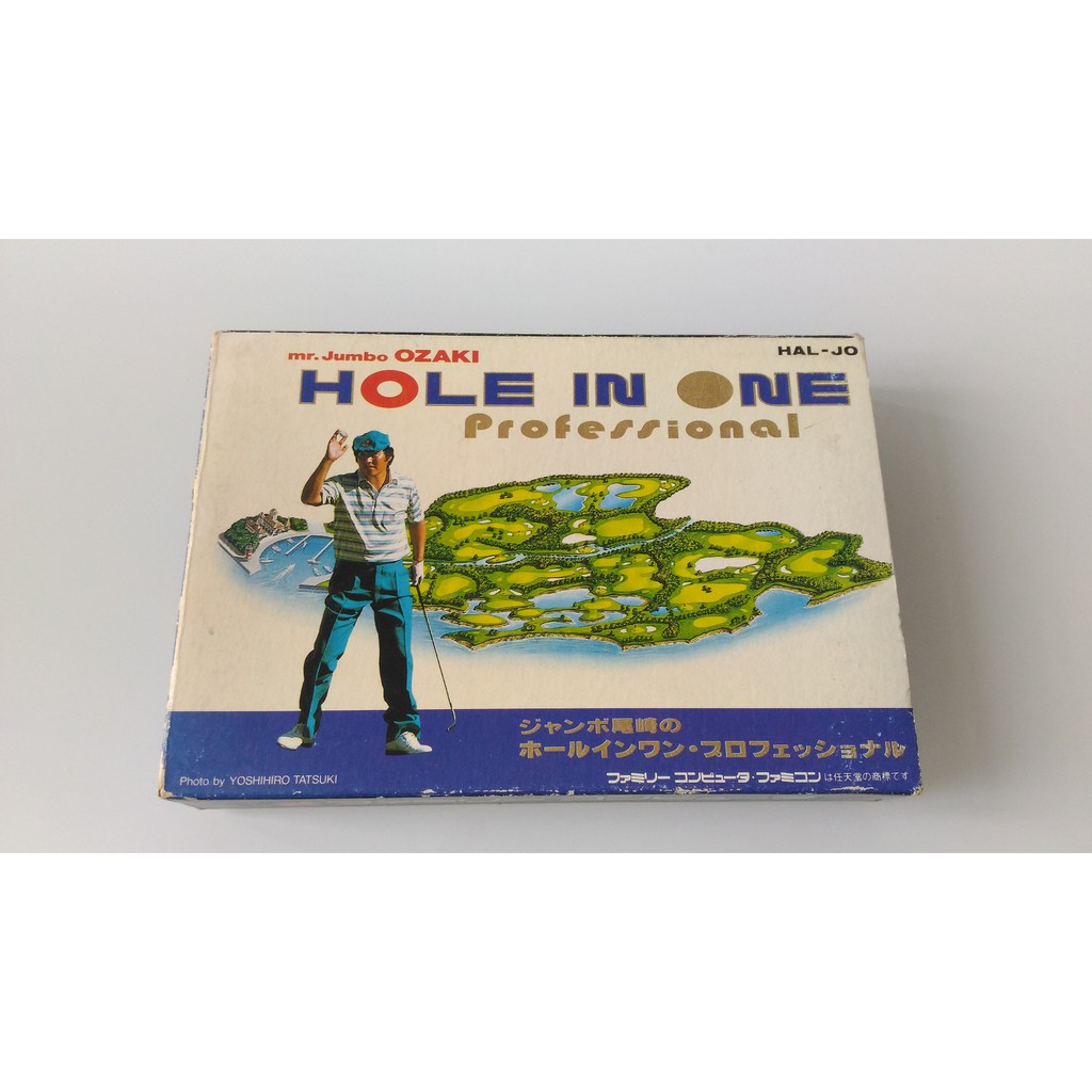 任天堂 紅白機 FC mr. jumbo OZAKI 尾崎高爾夫 Hole in One 盒裝