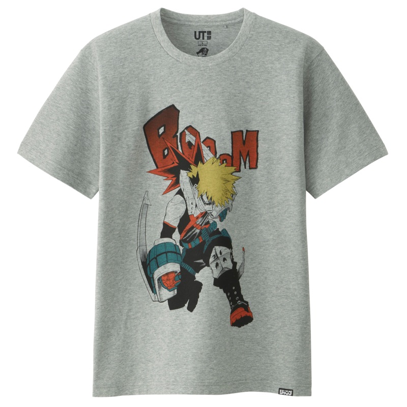 Uniqlo 爆豪我的英雄學院聯名t恤 蝦皮購物