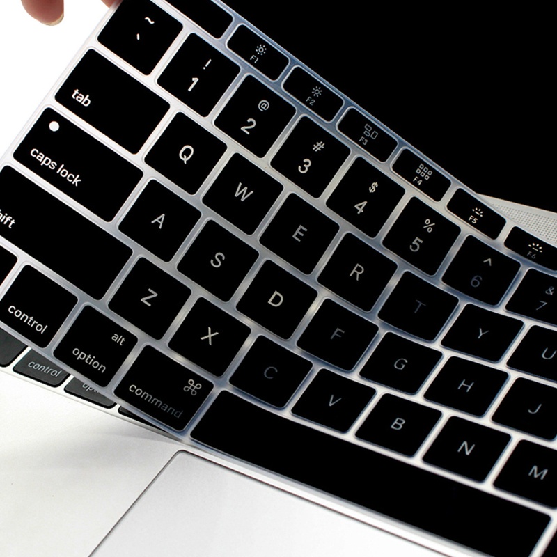 Quu 超薄台式電腦矽膠彩色鍵盤保護套適用於 MacPro