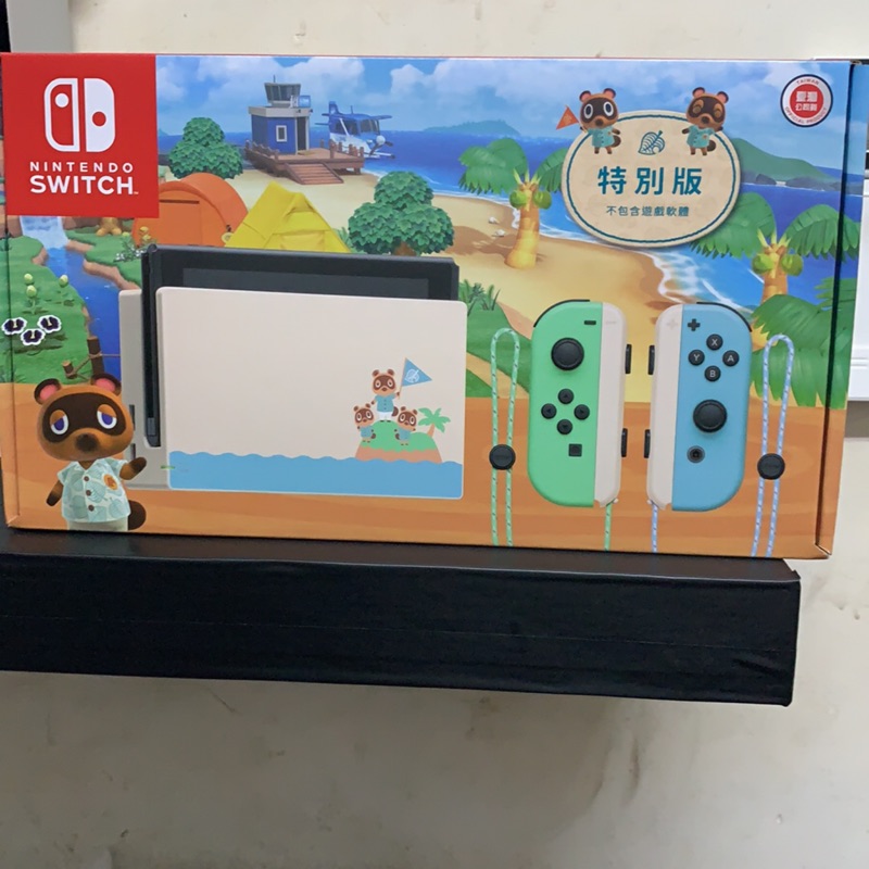 switch 主機動物森友會 特別版(全新）高屏可面交