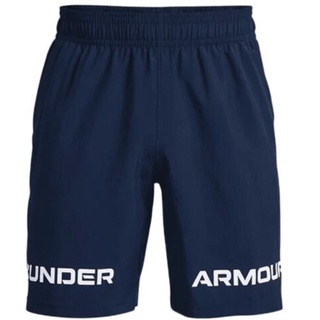 UA WOVEN GRAPHIC 男生款 短褲 1361433-408 安德瑪 訓練 運動 跑步 大尺碼 藍
