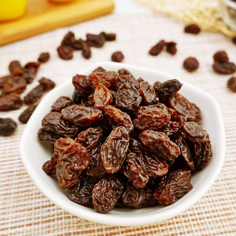 【食尚三味】極品超大無籽葡萄乾 500g 智利無籽葡萄乾 無子葡萄乾(優質果乾)