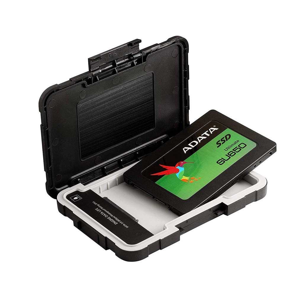 ADATA 威剛 ED600 2.5吋 外接式硬碟盒 USB3.1 免工具 硬碟外接盒 防水防塵防震防摔 HDD/SSD