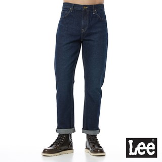 Lee 728 中腰標準舒適直筒牛仔褲 男 深藍 Modern LL19024544H