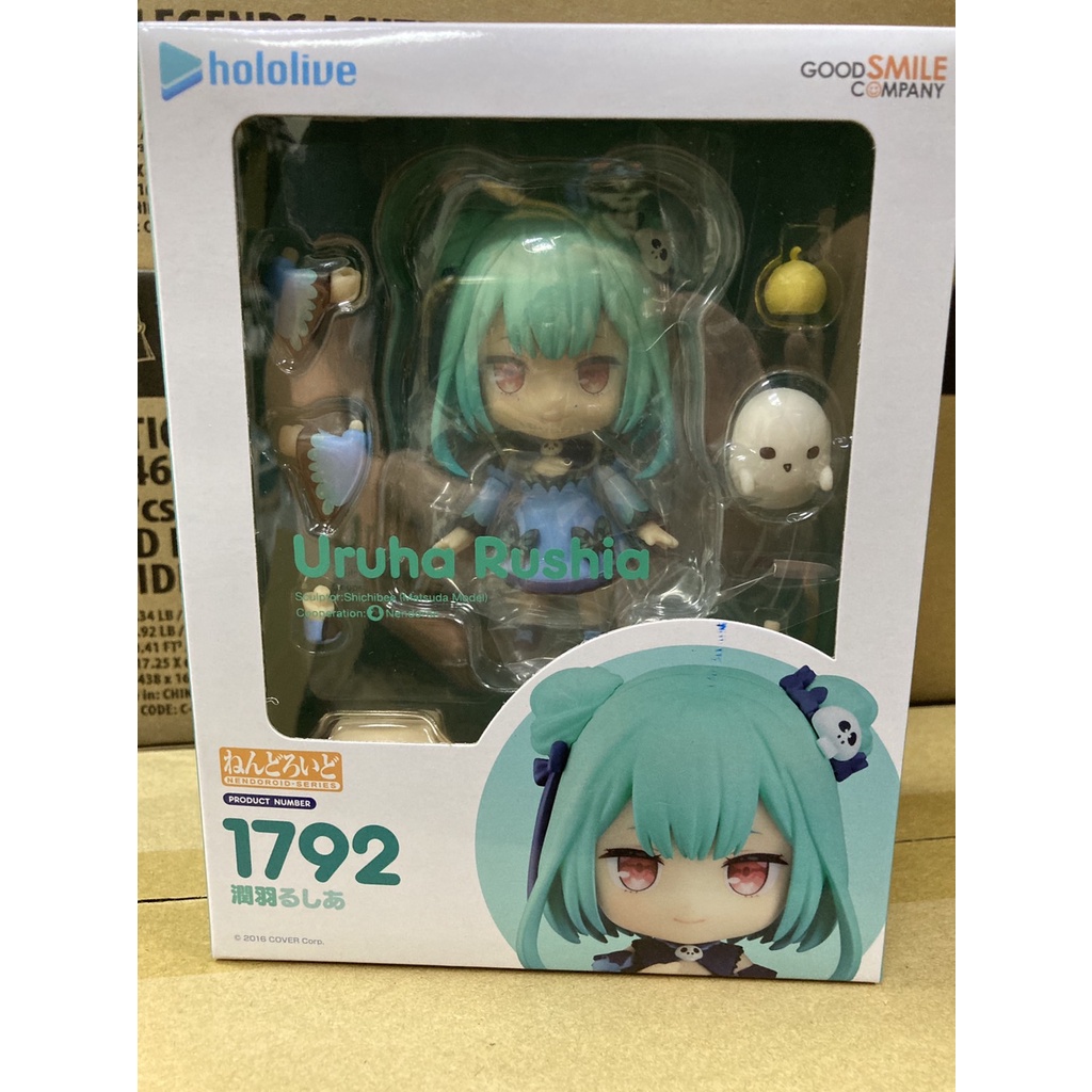 全新現貨 GSC Q版 黏土人 1792 hololive production 潤羽露西婭 PVC可動完成品