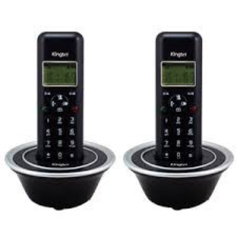 GUARD吉 西陵 kingtel 1.8G 雙手機數位無線電話_ KT-6018 無線電話 無線子母機 家用電話