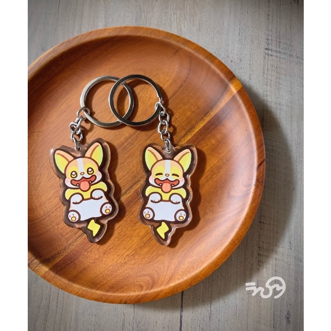 Yamper acrylic key chain