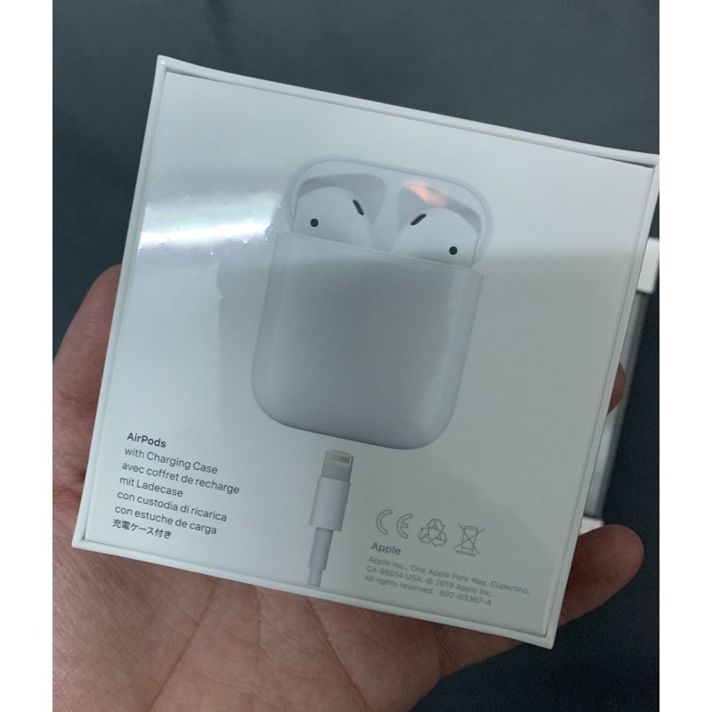 apple airpods 2 中華電信公司貨 全新未拆封 2020.10月購入