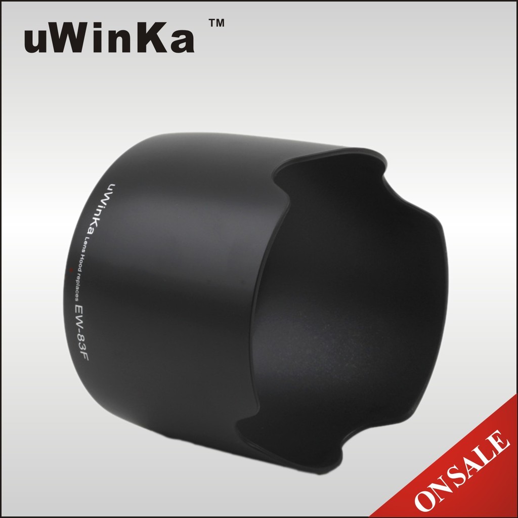 我愛買#uWinka佳能CANON遮光罩EW-83F遮光罩可倒裝適EF 24-70mm f2.8 L遮罩EW83F太陽罩