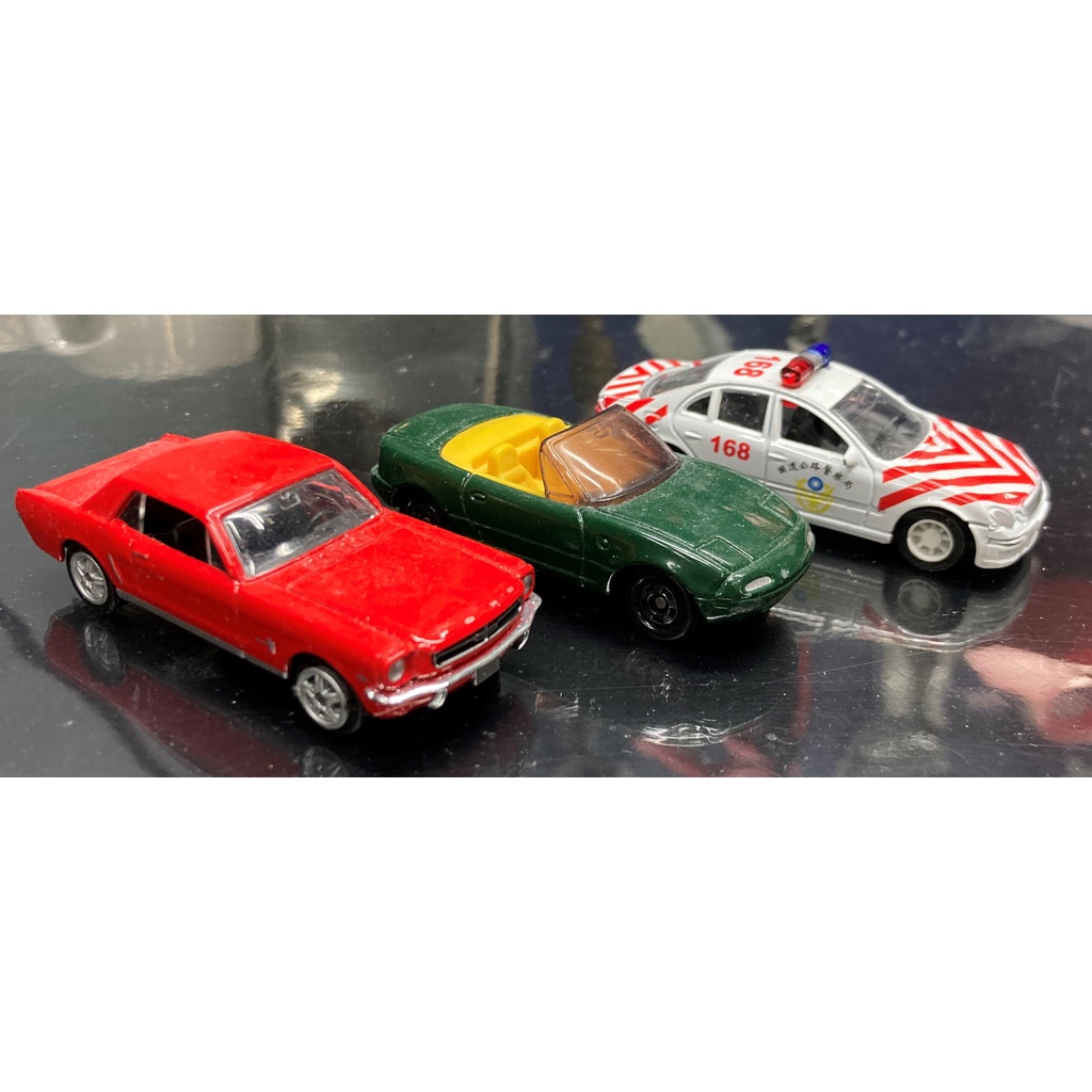 Tomy 111 mazda 馬自達 MX-5 WELLY Ford 福特 mustang 野馬 戰損小汽車