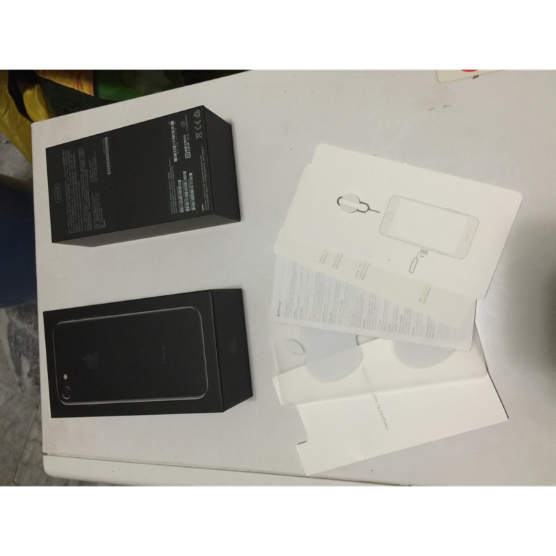 Iphone 7 黑色 256g 原廠 空盒 盒子