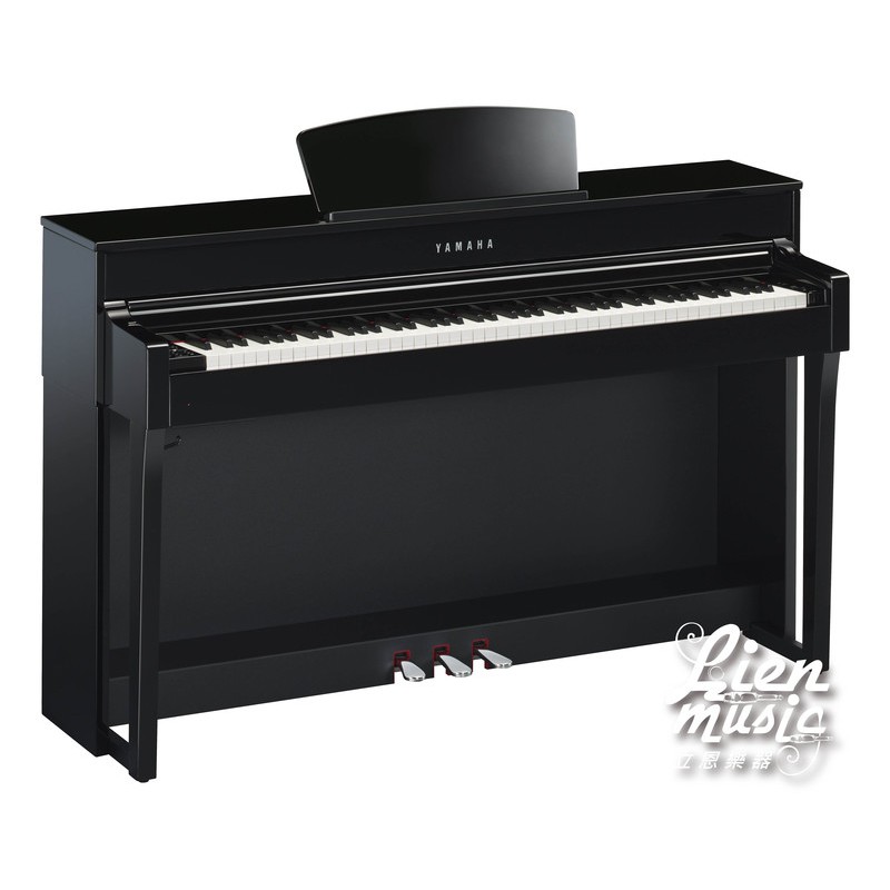 『立恩樂器』◆免運◆ YAMAHA經銷商 CLP-635 BK 88鍵電鋼琴 數位電鋼琴 黑色款 CLP635