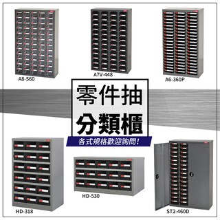 樹德 零件櫃 分類櫃 耐重抽屜 鍍鋅鋼鈑 抽取式零件櫃 A7V-448 零件整理櫃 置物櫃 收納櫃 臺灣製造