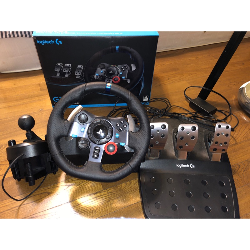 Logitech G29 方向盤+踏板+手排-二手