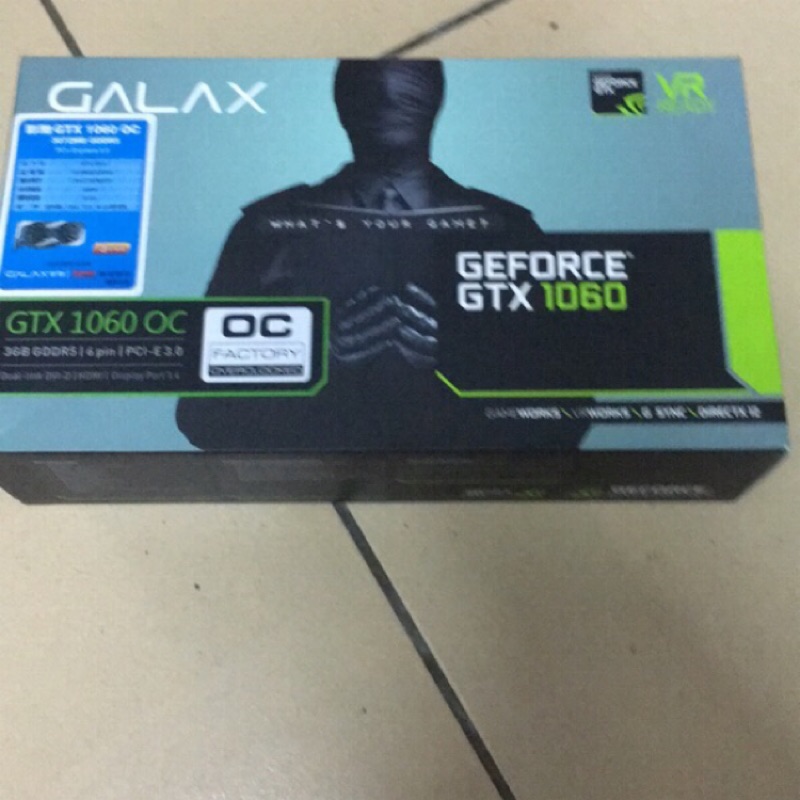 GALAX 影馳 GTX 1060 OC 3GB