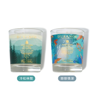 DURANCE朵昂思 香氛蠟燭(75g)-冷松林間 戀戀情深-節慶限定版