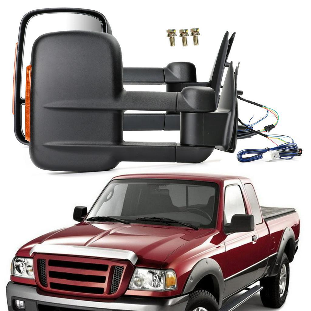 FORD RANGER 2009-2011專用改裝照後鏡總成附方向燈-極限超快感