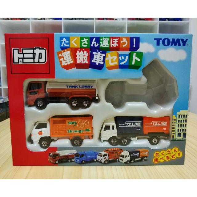 Tomica 運搬車盒組 垃圾車清掃車油罐車 蝦皮購物
