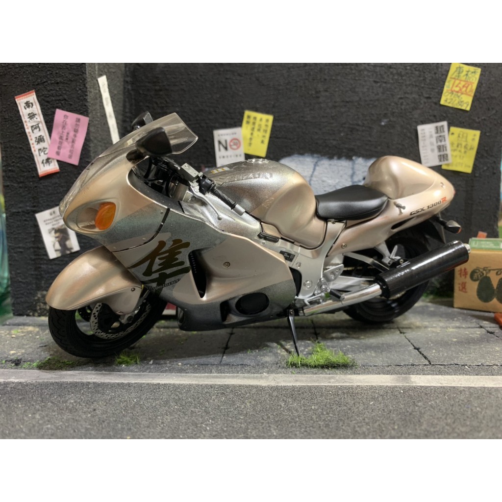 TAMIYA田宮 1/12 SUZUKI GSX1300R HAYABUSA（GSX1300R） 完成品