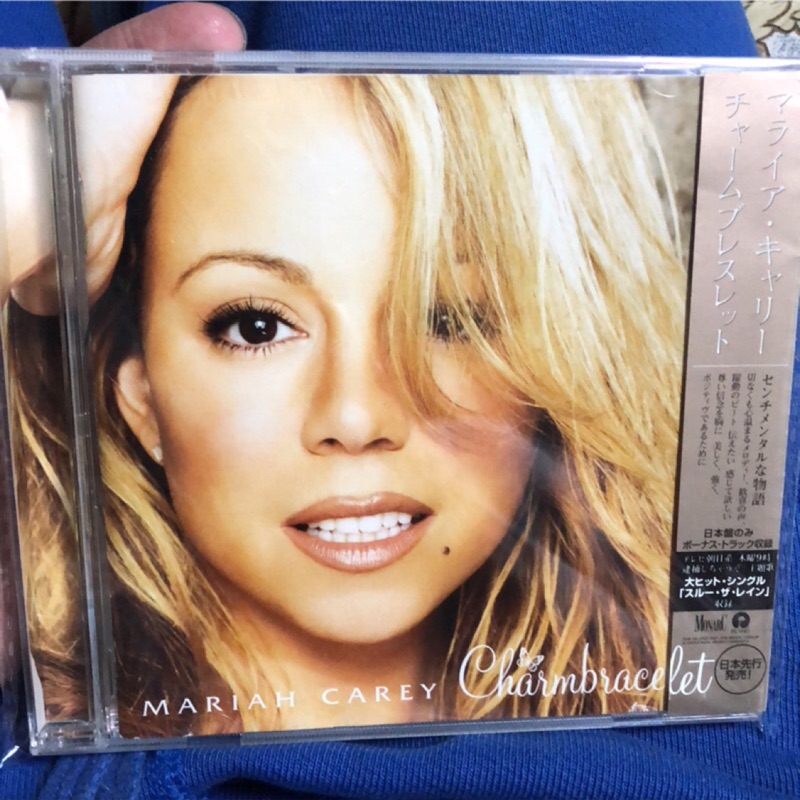 日版 瑪麗亞凱莉Mariah Carey《Charmbracelet 幸運手鍊 帶側標