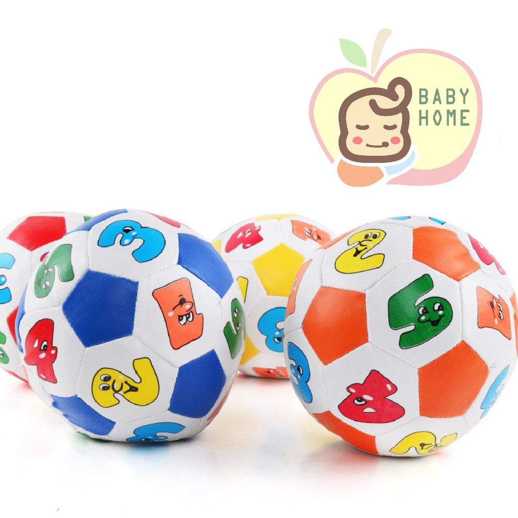 寶寶數字軟皮球 數字 顏色認知 軟布球 早教布球 軟球 顔色隨機出貨