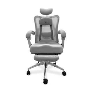 Future Lab. 未來實驗室 7D人體工學電腦躺椅(白色) 7D氣壓避震背墊 電競椅 電腦椅 辦公椅