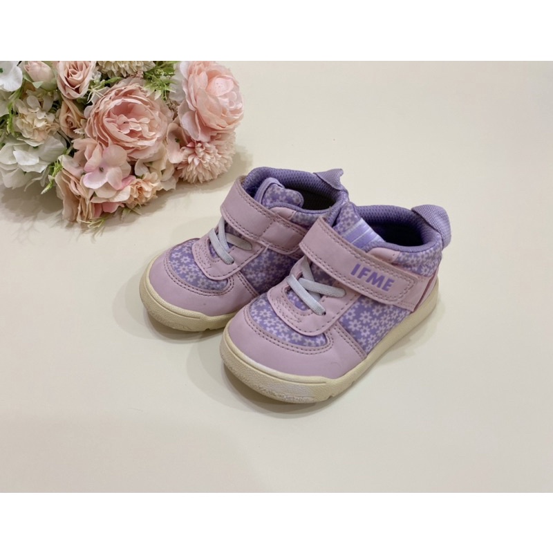 IFME 粉紫色高筒鞋 14號 7成新