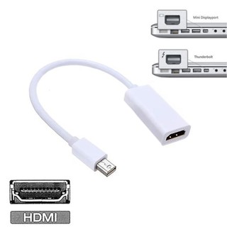 適用於 MacBook Air Pro iMac 的 1080P 迷你顯示端口 DP 到 HDMI 適配器電纜