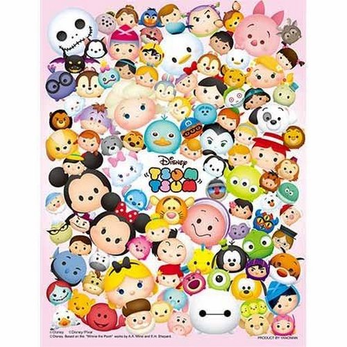 Yanoman  TsumTsum  300片  拼圖總動員  迪士尼  迷你  日本進口拼圖 特價