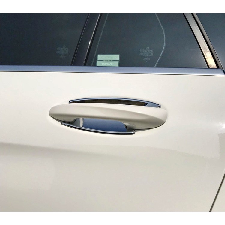 圓夢工廠 Benz 賓士 GLC C253 2016~2019 GLC300 GLC350 改裝 鍍鉻 車門把手防刮內碗