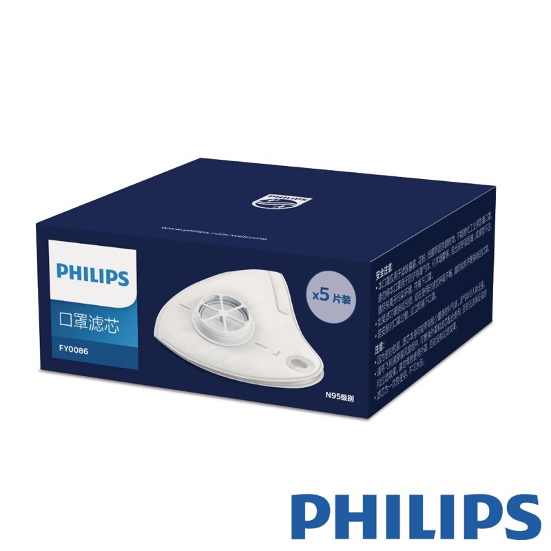 現貨 當天出貨 PHILIPS 飛利浦 智能口罩 濾心 濾網