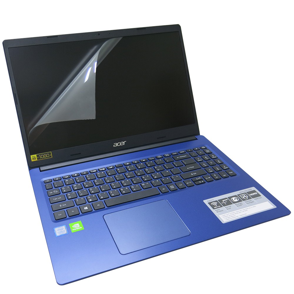 【Ezstick】ACER Aspire A315-55G 靜電式筆電LCD液晶螢幕貼 (可選鏡面或霧面)