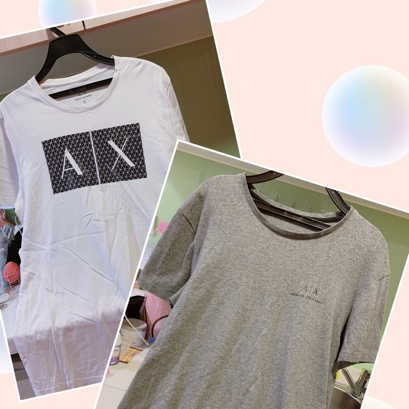 A|X Armani Exchange二手衣服 二件1100