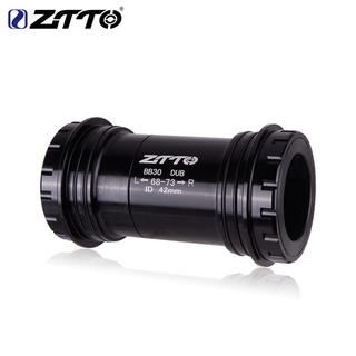 Ztto 底部支架 BB30 至 DUB 自行車螺紋鎖壓機適合 MTB 公路自行車 29mm 曲柄 BB 防水中心的 4