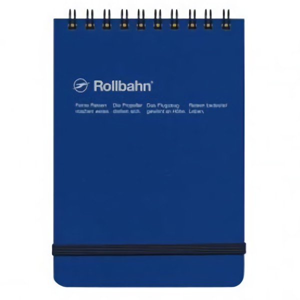 DELFONICS Rollbahn Pocket Notebook 方眼筆記本 / Vertical/ M/ 藍 誠品