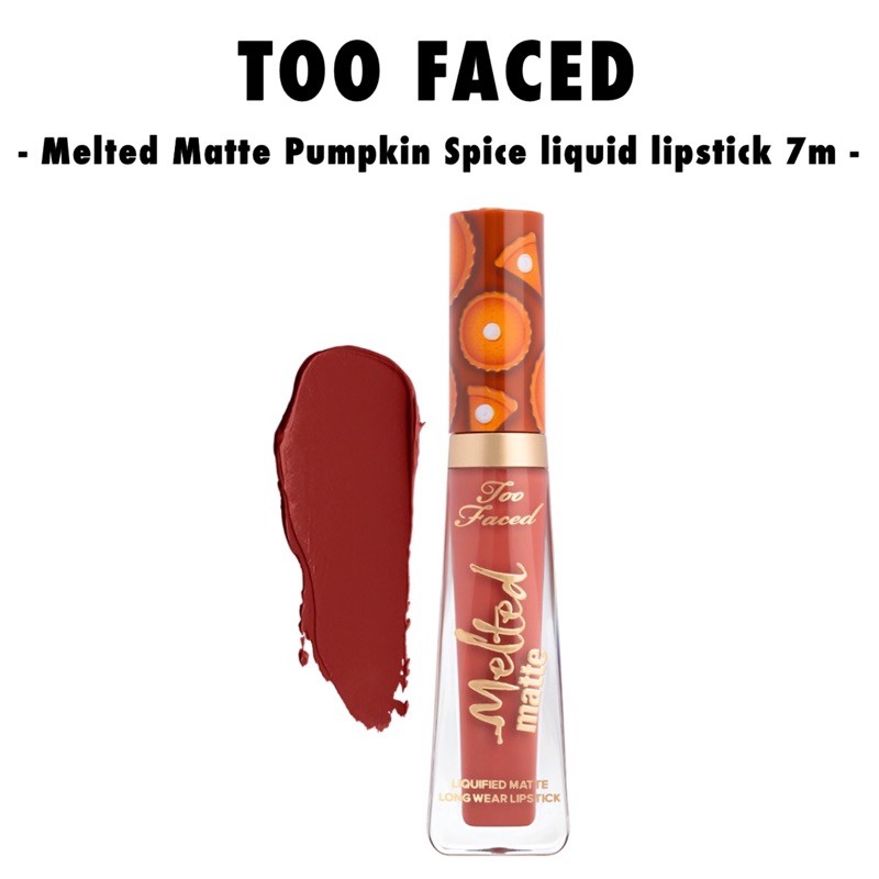 🔥現貨🔥Too Faced唇釉︱Too Faced南瓜唇釉︱Too Faced Pumpkin Spice