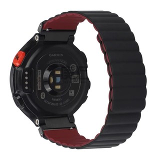 galaxy watch 3 41MM gear sport S2 classic 軟膠雙面磁吸錶帶
