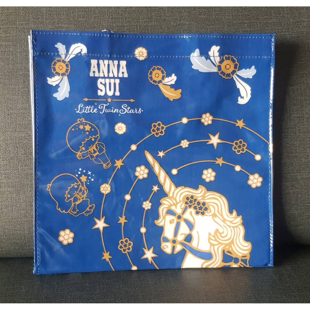 (現貨出清)ANNA SUI X HELLO KITTY 三麗鷗時尚聯萌☆時尚托特手提袋☆獨角獸款【特價300元】限量