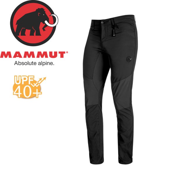 MAMMUT Runbold Light Pants男《石墨灰》1022-09862-0121/彈性透氣/防潑/悠遊山水