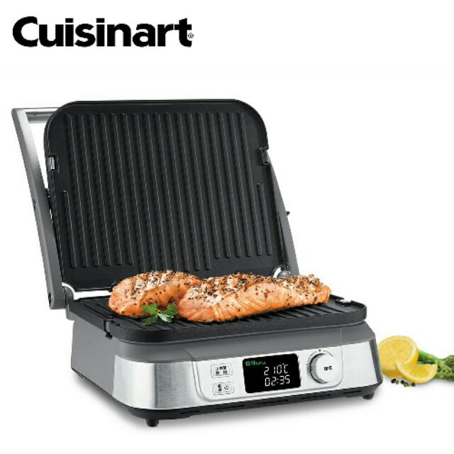 Cuisinart 液晶溫控多功能燒烤/煎烤器/帕尼尼機GR-5NTW
