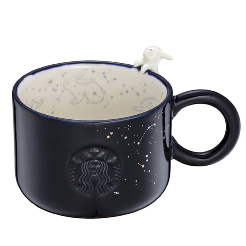 星巴克 限量 Starbucks 玉兔攀月馬克杯 12OZ 星禮程 金星禮