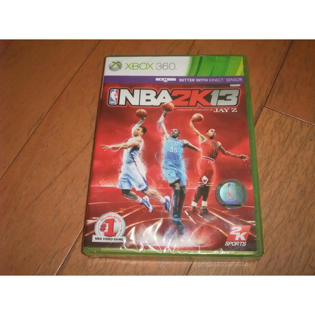 (全新未拆)XBOX360 NBA 2K13(繁體中文版)(普)(支援KINECT)