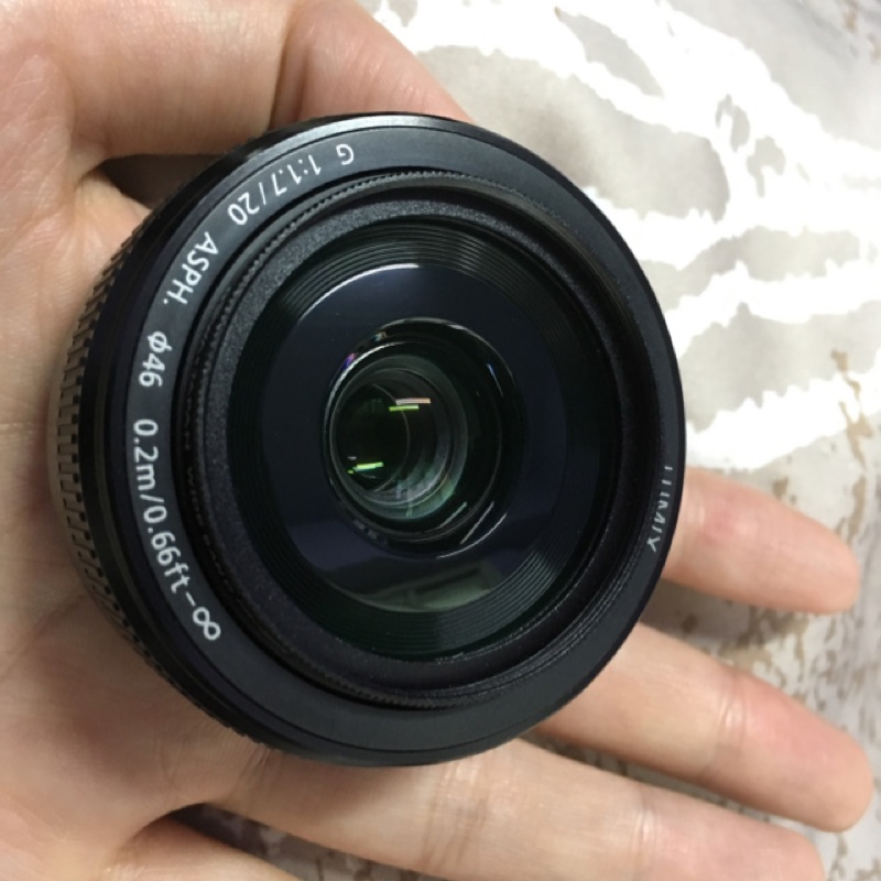 Panasonic 20mm f1.7 II代 近全新 附保護鏡 原廠前後蓋