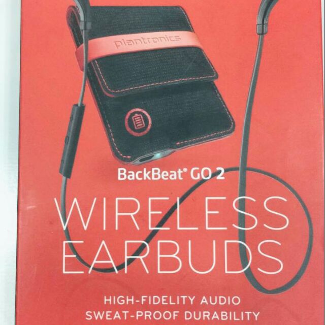 繽特力 Plantronics BackBeat GO 2 無線立體聲藍牙耳機